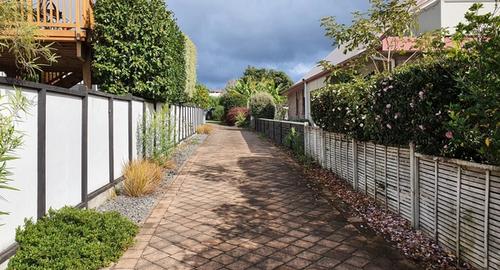 Driveway Boring, unattractive entry to home