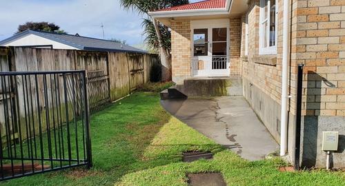 Entrance to House Unwelcoming entry to home