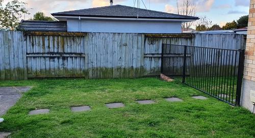 Towards Entry of House Entry from garage with no privacy