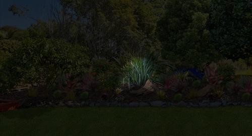 Back Garden No longer a dark empty space