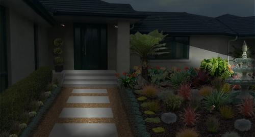 Front Entrance Create a warm, welcoming entrance with lighting with added security
