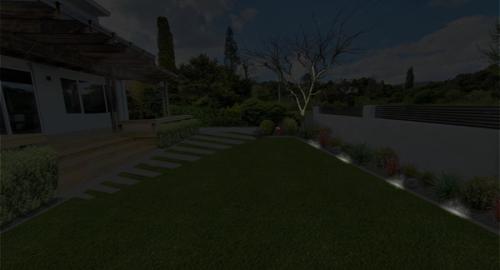 The tree trunk and branches are highlighted while it is deciduous. Once the tree is in full leaf the foliage will then be highlighted.     