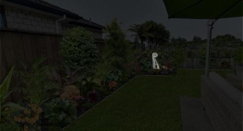 Look out to a calming & restful area
