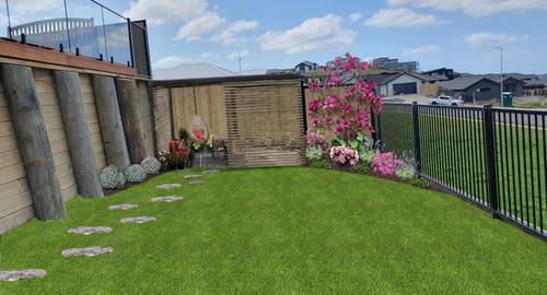 Pergola Area Fragrant, cozy relaxing place to enjoy